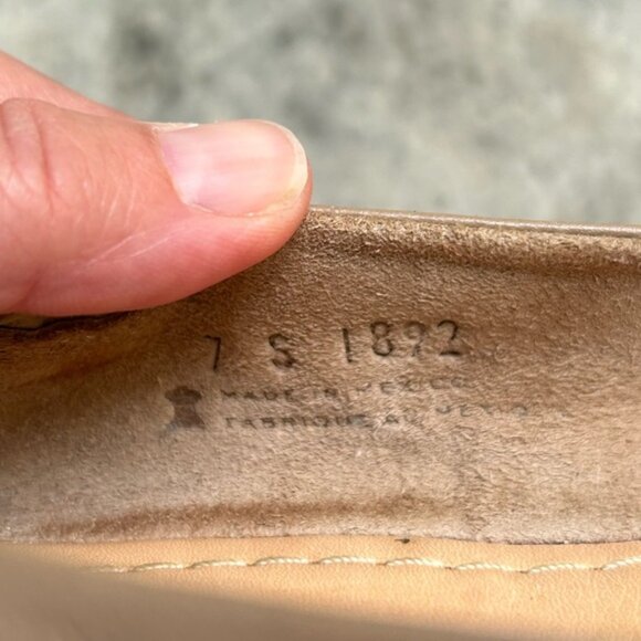 Poppy Barley Taupe On the Go Ballet flats, size 7 - Picture 14 of 14